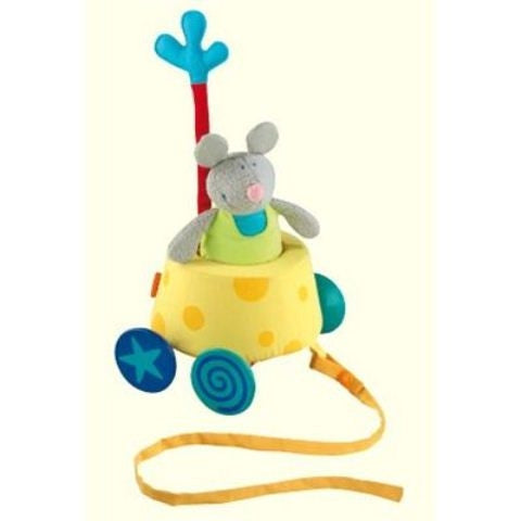 Haba Muis in kaaswagentje