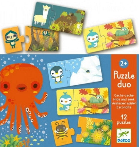 Djeco Duo Puzzel Verstoppen