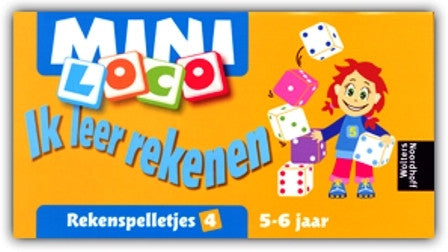 Mini Loco Rekenspelletjes 4 - Ik leer rekenen