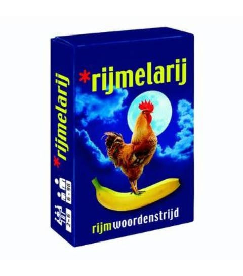 Boek - Rijmelarij - rijmwoordenstrijd