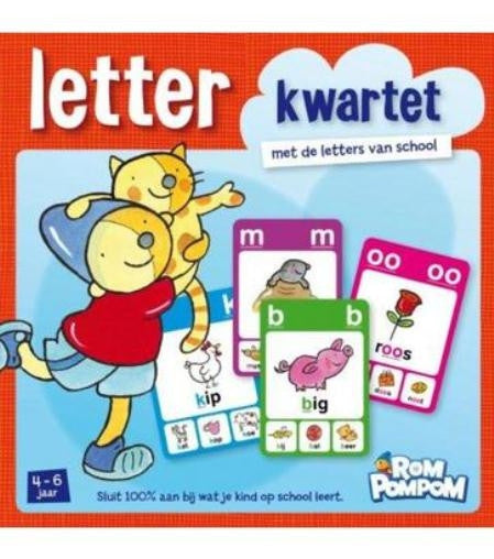 RomPomPom Letterkwartet