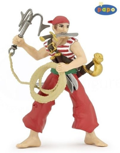 Papo Piraat met enterhaak