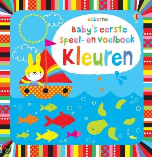 Boek - Baby\'s eerste speel -en voelboek Kleuren