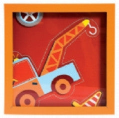 Tra Wanddecoratie Garage (vierkant)