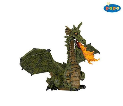 Papo Vuurspuwende Draak (groen)