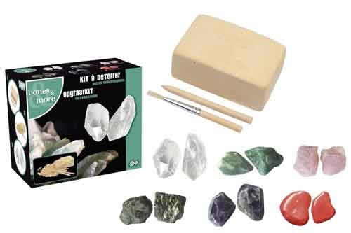 Bones&More Dig-it-out: Half-Edelstenen