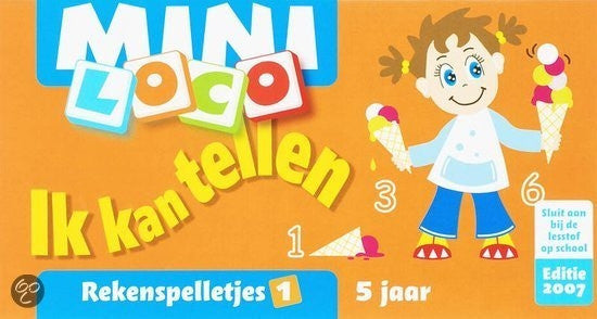 Mini Loco - Ik leer tellen - Rekenspelletjes 1
