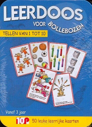 Leerdoos voor bollebozen - Tellen van 1 tot 10