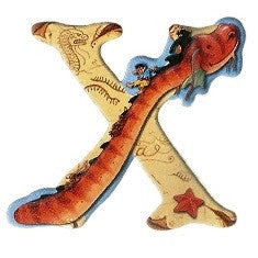 Kapitein Sharky letter X