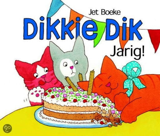 Boek - Boekje Dikkie Dik is jarig!