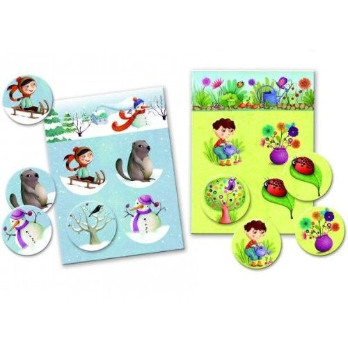 Djeco Lotto Vier seizoenen