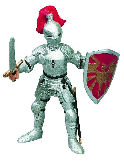 Papo Ridder met rood schild