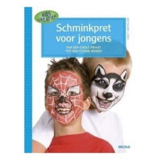 Boek - Kids Creatief Schminkpret voor jongens