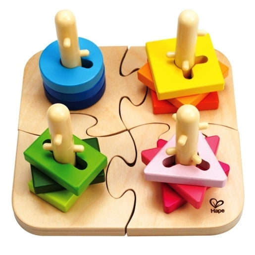 Hape Creatieve Pin Puzzel