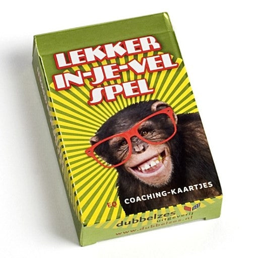 Dubbelzes Lekker in je vel Kaartspel