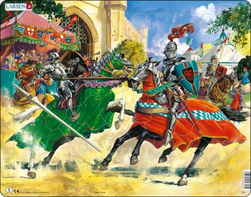 Larssen Puzzel Ridders (50 st.)