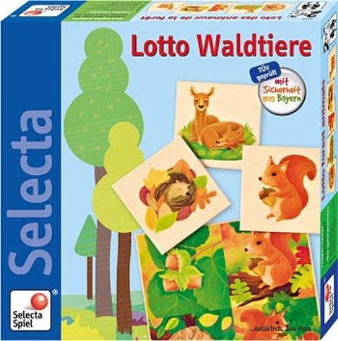 Selecta Lotto Dieren uit het bos