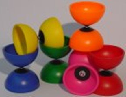 Eureka Diabolo 10 cm. met metalen as