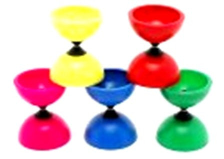 Eureka Diabolo 7.5cm. met metalen as