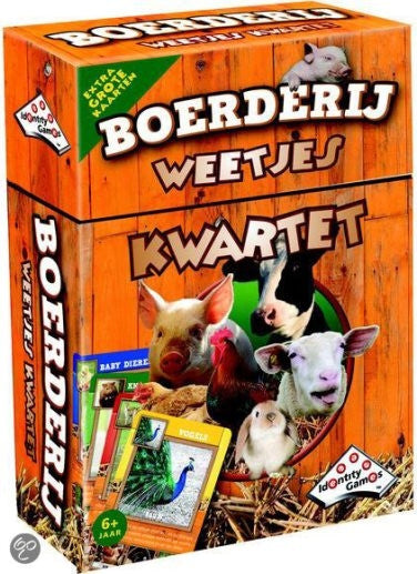 Identity Games Weetjes Kwartet - Boerderijdieren 8