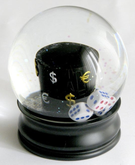 Eureka Puzzel Snowglobe Poker Cup