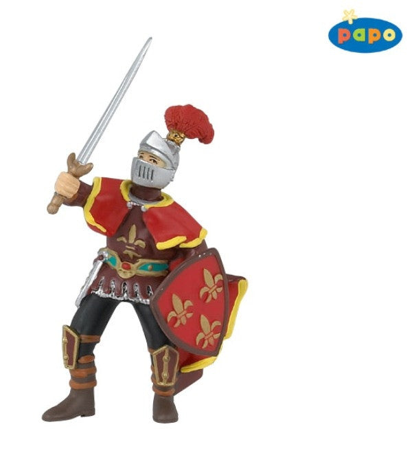 Papo Paladijn met rode pluim