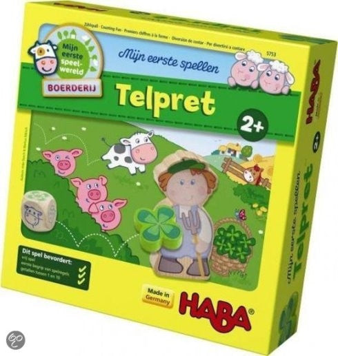 Haba- mijn eerste spellen- Telpret