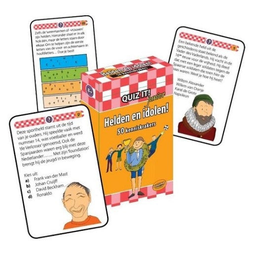 Quiz it! Helden en idolen!