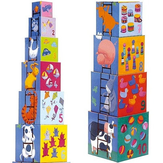 Djeco Stapeltoren Kleuren