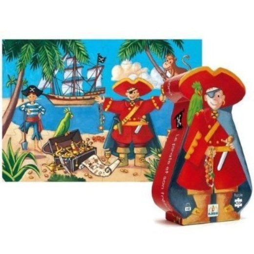 Djeco Figuuruzzel De piraat en zijn schat