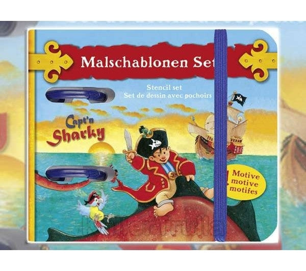 Kapitein Sharky Tekensjablonenset