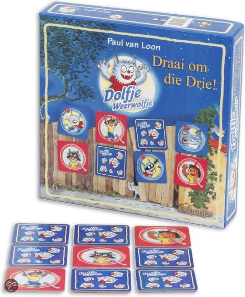 Bambolino Dolfje Weerwolfje spel Draai om die Drie