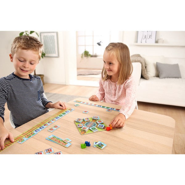 In sneltreinvaart - Familiespel