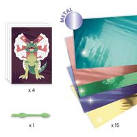 Schilderijtjes metalliseren. Jurrassic