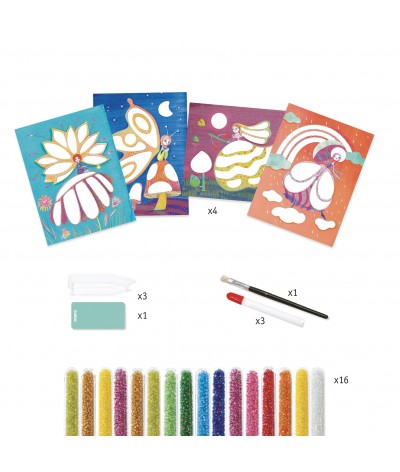 Kralenschilderijen. Sprookjeswereld