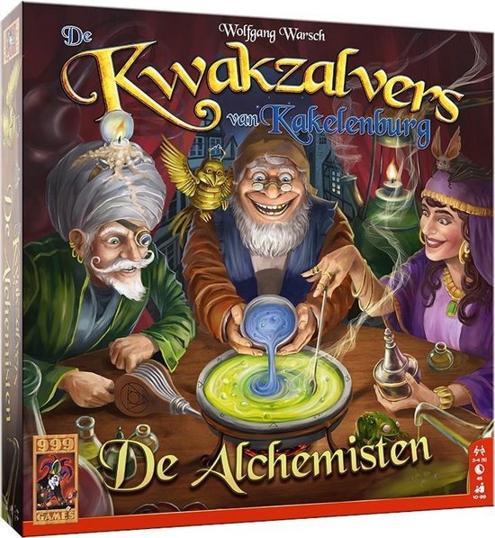 De Kwakzalvers van Kakelenburg: De Alchemisten Uitbreiding - Bordspel