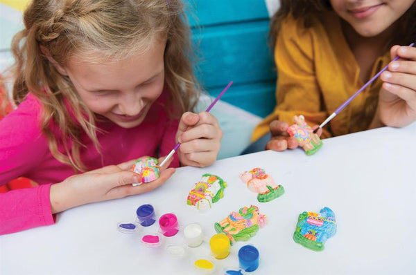 Lama schilderen - 4M Crea - Gips gieten en verven