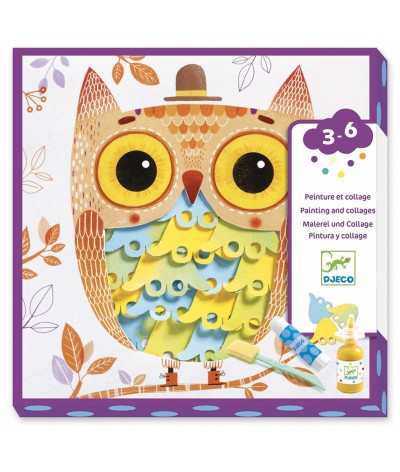 Schilderen en collages. Oh wat leuk!