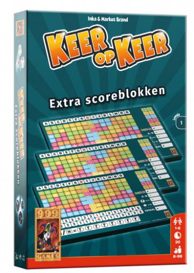 Keer op Keer Extra scoreblokken level 1