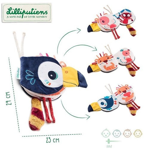 Wie verstopt zich achter Pablo? (stoffen boek)