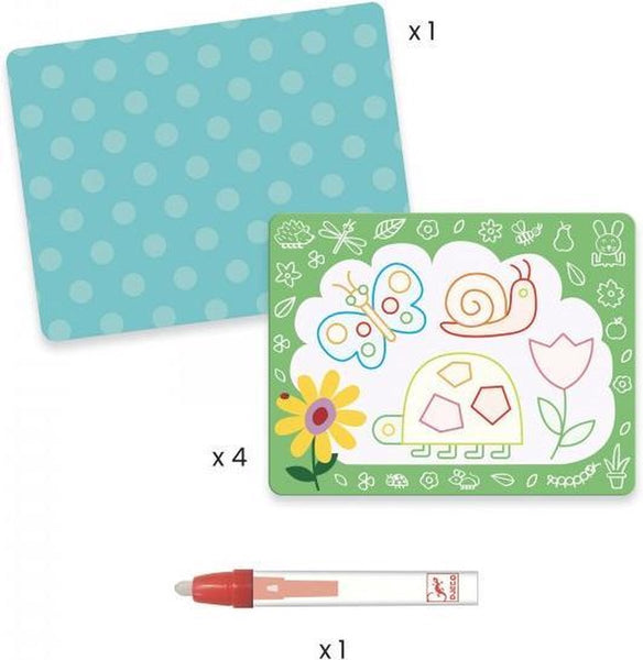 Djeco Magische tekeningen - Magisch gekrabbel