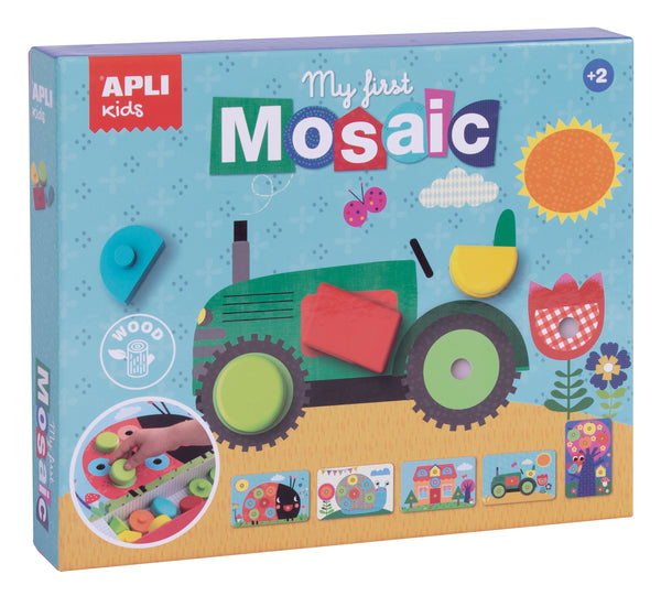 Mijn eerste houten Mozaïek - APLI