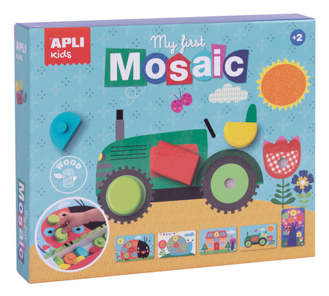 Mijn eerste houten Mozaïek - APLI