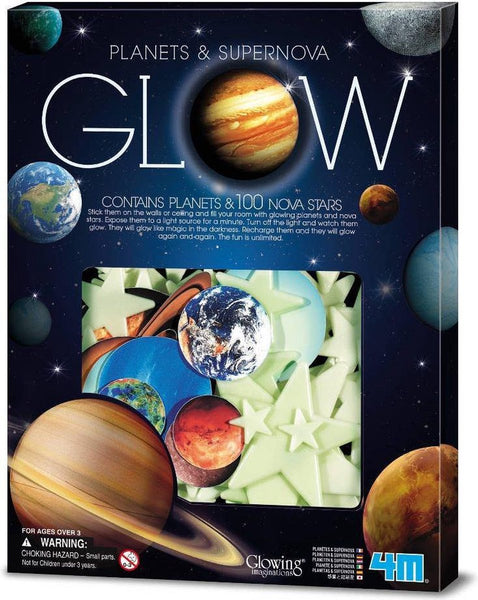 4M Fosforescerend NOVA: PLANETEN & SUPERNOVA