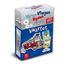 Varen, Vliegen, Rijden Junior Kwartet - Kaartspel