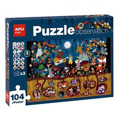 APLI - Bos Observeer Puzzel    104-delig