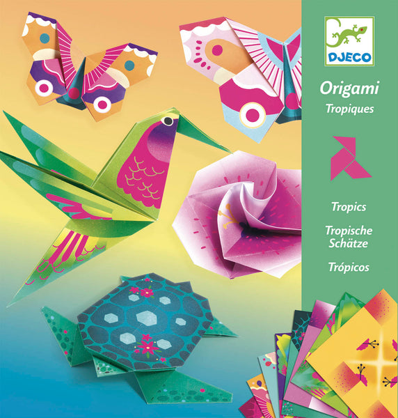Origami - Tropische dieren