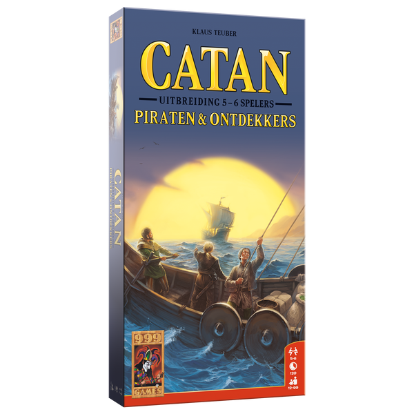 Catan Uitbreiding 5/6 spelers Piraten & Ontdekkers