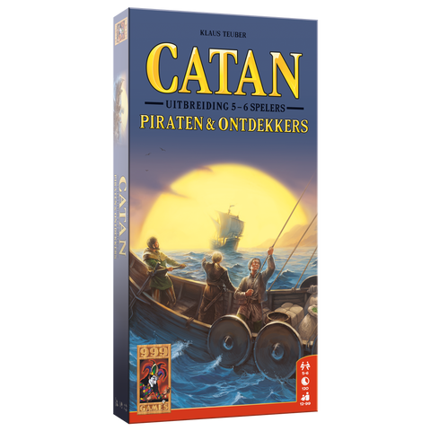 Catan Uitbreiding 5/6 spelers Piraten & Ontdekkers