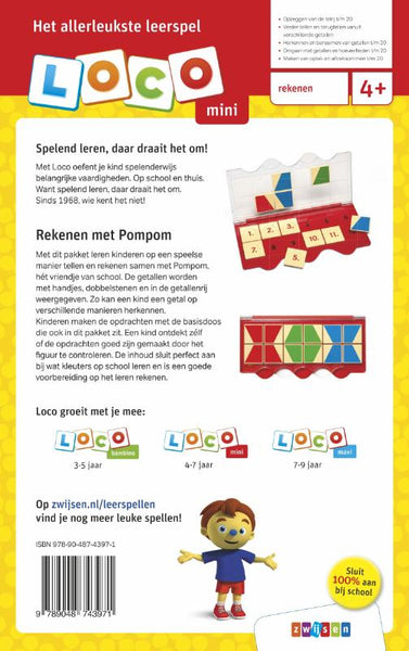 Loco Mini - Rompompom rekenen pakket